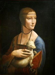 Leonardo da Vinci, Dama z gronostajem, ok. 1489