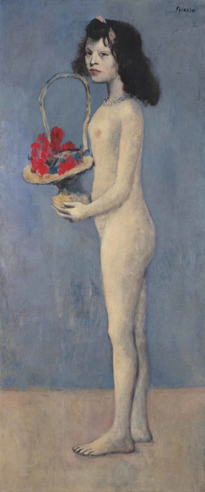 Pablo Picasso, Fillette à la corbeille fleurie, 1905; źr. Christie's / rynekisztuka.pl