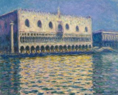 Claude Monet, Le Palais Ducal, 1908; źr. Brooklyn Museum / rynekisztuka.pl