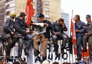 Chris Niedenthal, Strajk w stoczni im. Lenina w Gdańsku, maj 1988 (2)