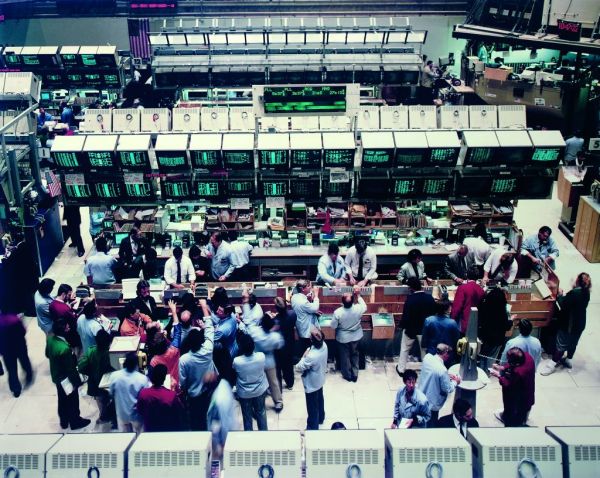 Andreas Gursky, New York, Stock Exchange, Źródło: Christie's