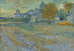 Vincent Van Gogh (1853-1890) , Vue de l'Asile de la Chapelle de Saint-Remy, Źródło: Christie's