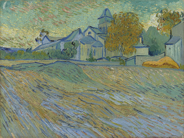 Vincent Van Gogh (1853-1890) , Vue de l'Asile de la Chapelle de Saint-Remy, Źródło: Christie's