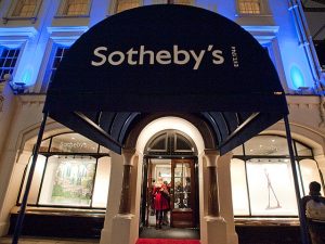 Dom Aukcyjny Sotheby's; Źródło: Sotheby's