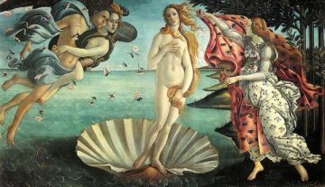 Narodziny Wenus, Źródło: The Uffizi Gallery