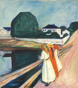Edvard Munch "Kobiety na moście" 