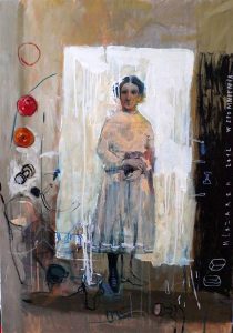 Małgorzata Lazarek, „Wspomnienie”, 2012, olej na płótnie, Źródło: Muzeum Śląskie