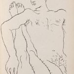Jean Cocteau, Illustration zu jean genet querelle de brest paris, 1947, źródło: leopoldmuseum.org