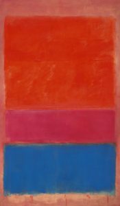 Mark Rothkos 1954 No.1 (Royal Red and Blue), Źródło; Sotheby's