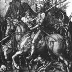 Albrecht Dürer, "Rycerz, śmierć i diabeł", Źródło: Christie's