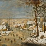 Pieter Breughel Mł., Pejzaż zimowy z łyżwiarzami i pułapką na ptaki, zapewne, Muzeum Narodowe we Wrocławiu
