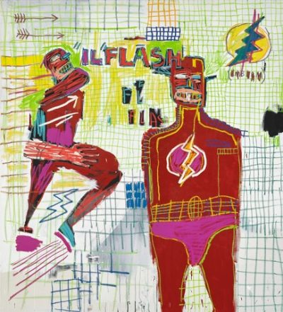 Jean-Michel Basquiat, Flash in Naples, 1983, Sotheby's