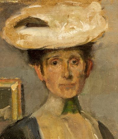 Olga Boznańska, Autoportret, ok. 1905 - rynekisztuka.pl, źr. materiały organizatora