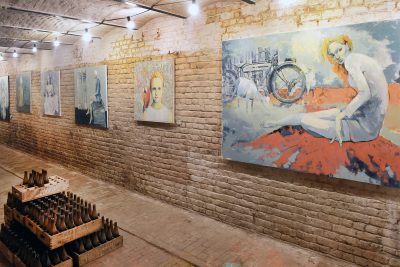 Wystawa malarstwa Sylwii Mużyło; The Ultimate Hallucination Restaurant & Cafe - rynekisztuka.pl