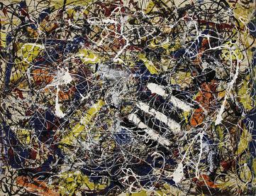 Jackson Pollock - 7 najdrożej wylicytowanych obrazów na świecie