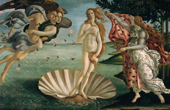 Galleria Uffizi / Sandro Botticelli, "Narodziny Wenus", 1483-1485.