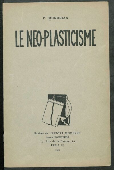 Piet Mondrian, Le Neo-Plasticisme, lata 20. XX wieku, źródło: Wikipedia