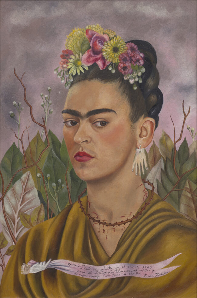 Frida Kahlo, Autorretrato dedicado al Dr. Eloesser (Self-Portrait Dedicated to Dr. Eloesser)